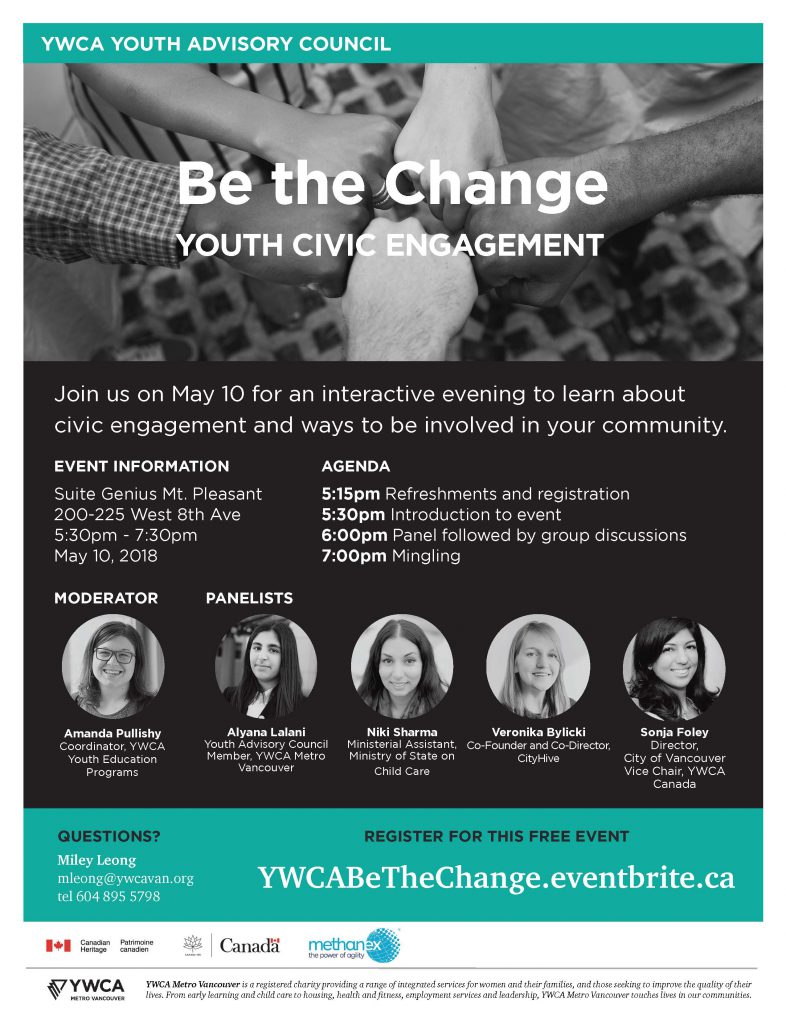 Be The Change: Youth Civic Engagement | Burnaby Central Secondary School